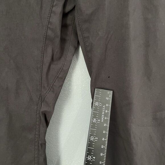 Prana Pants Mens 33x32 Gray Brion Stretch Slim Fit Outdoor Hiking Straight - Picture 3 of 10
